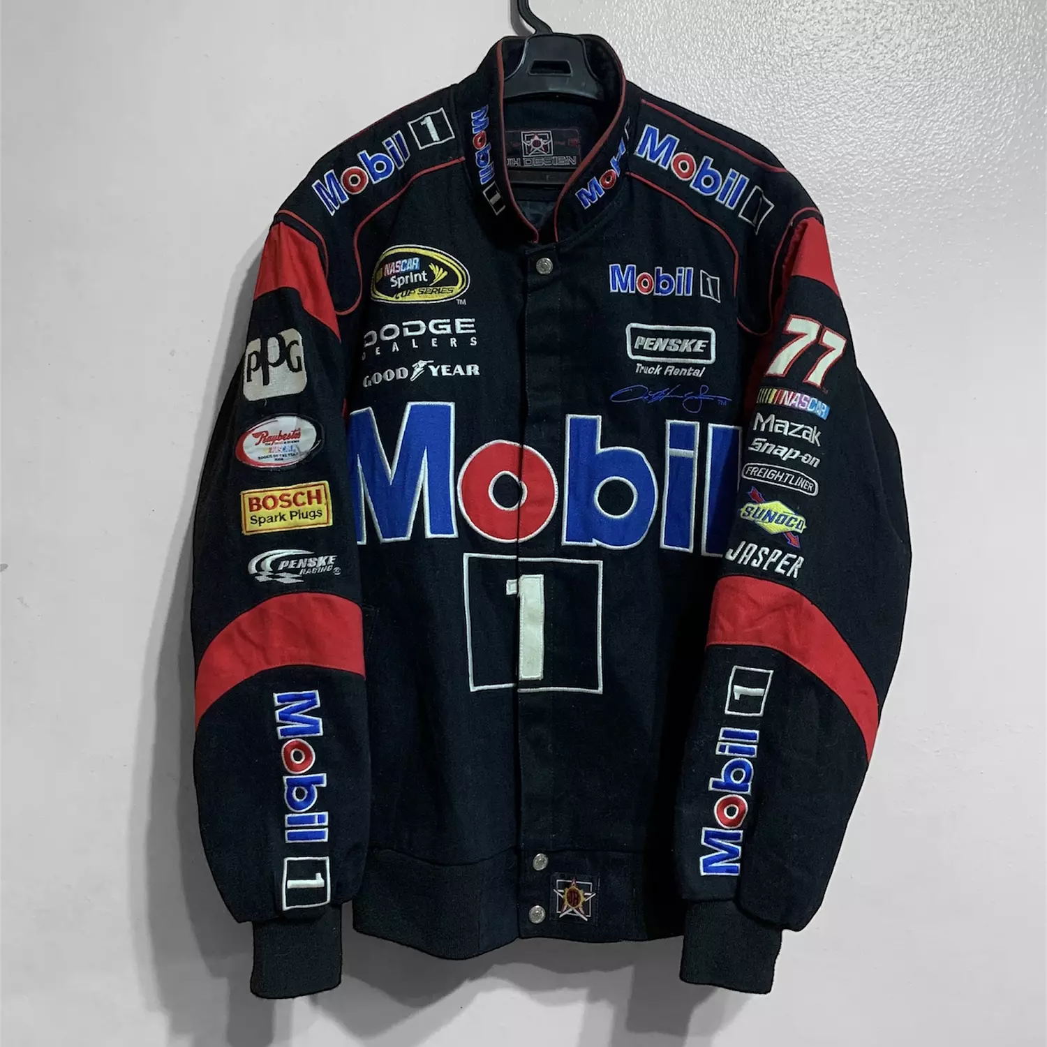 JH Design Mobil1 Nascar Racing Jacket 0