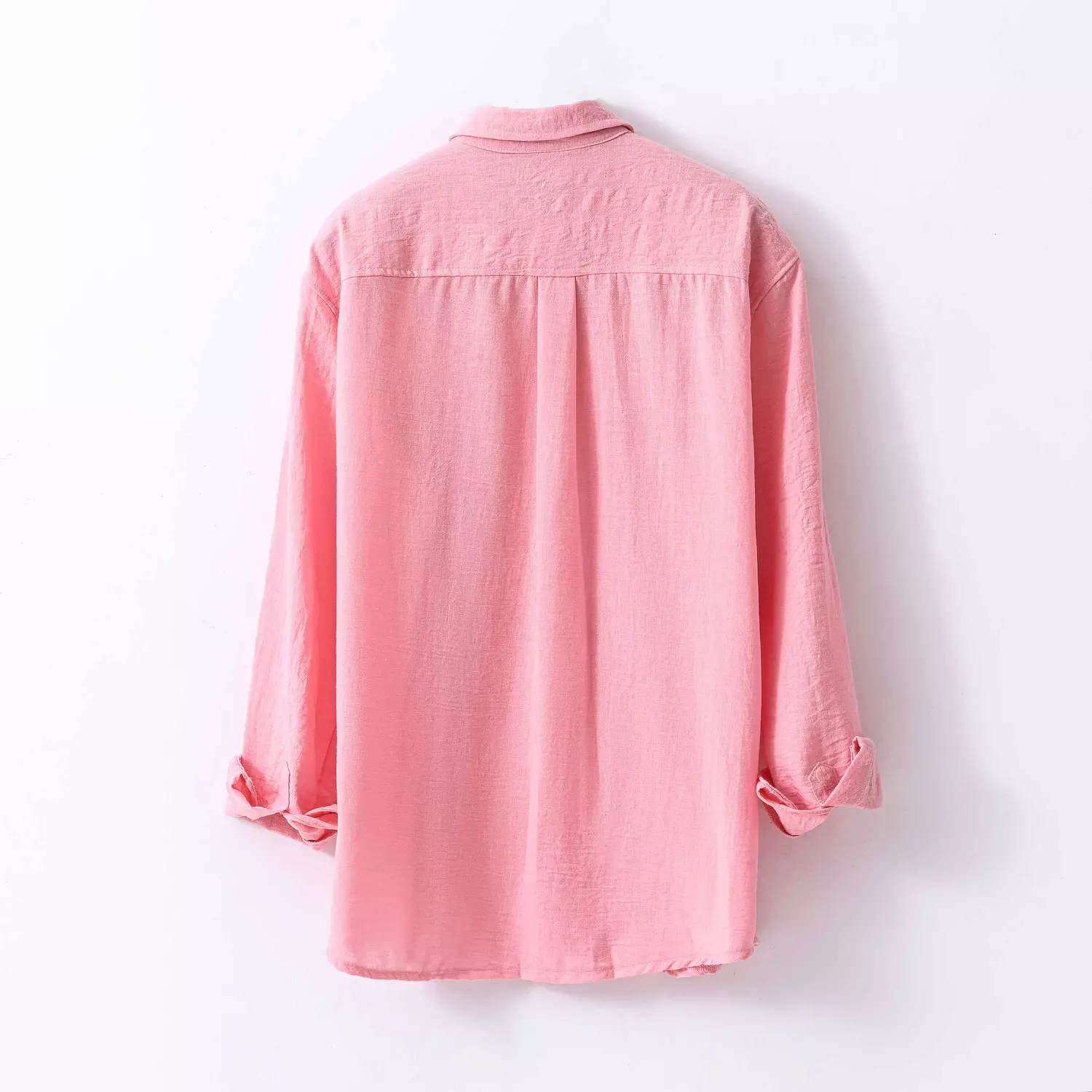 Pink Linen Shirt  7