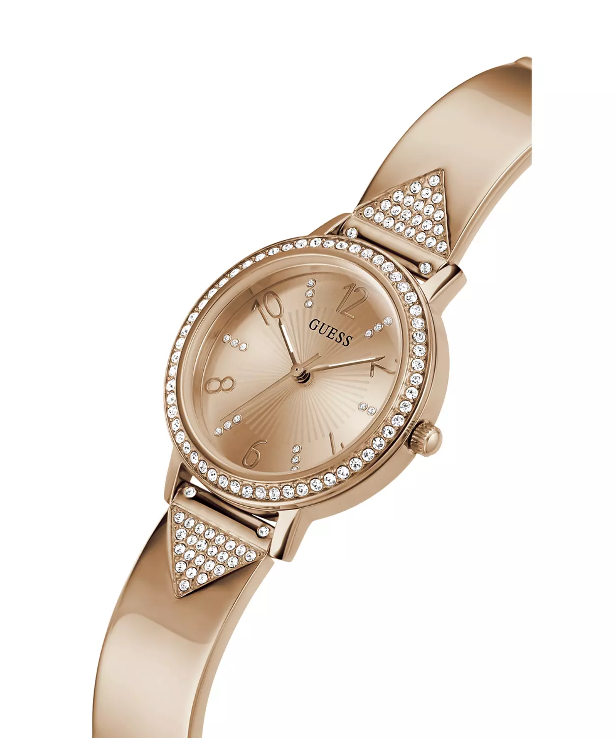 GUESS GW0474L3 ANALOG WATCH  For Women Rose Gold Stainless Steel Polished Bracelet  2