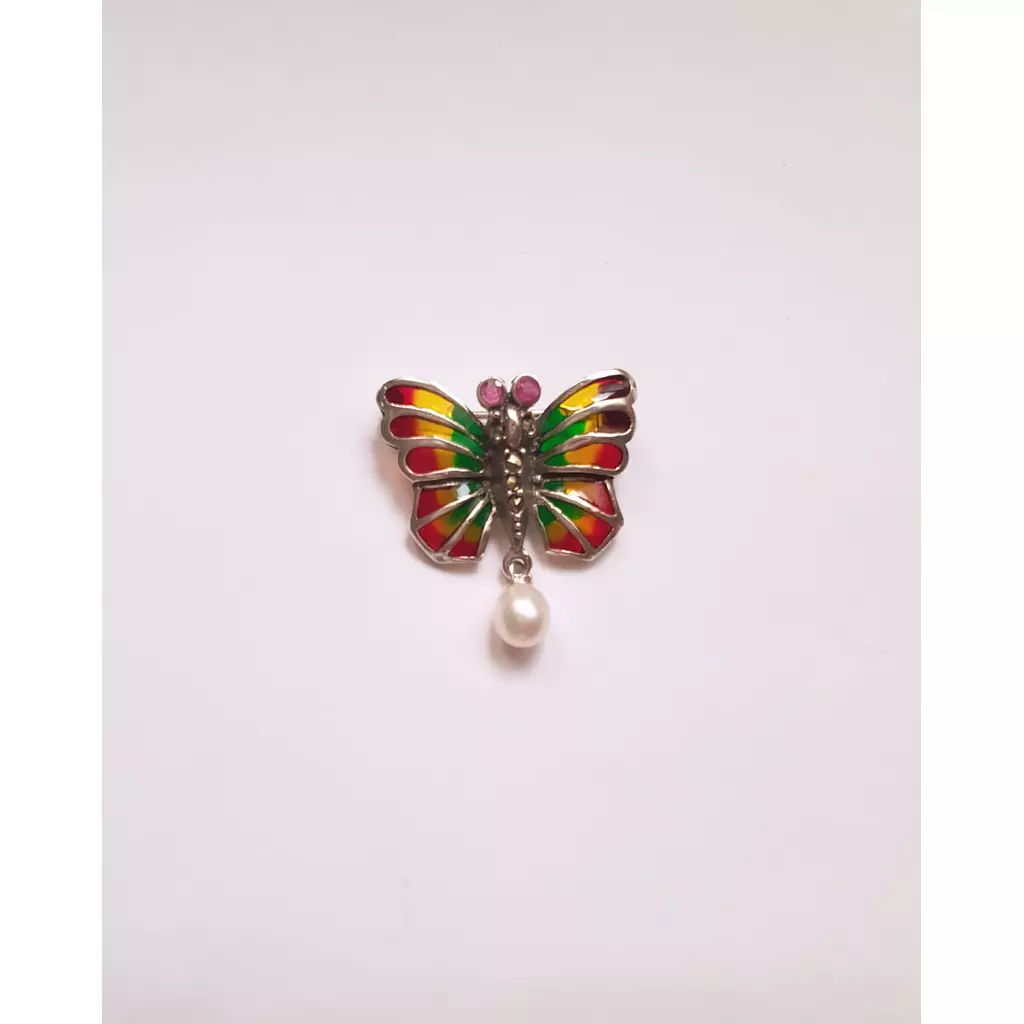 Butterfly broche