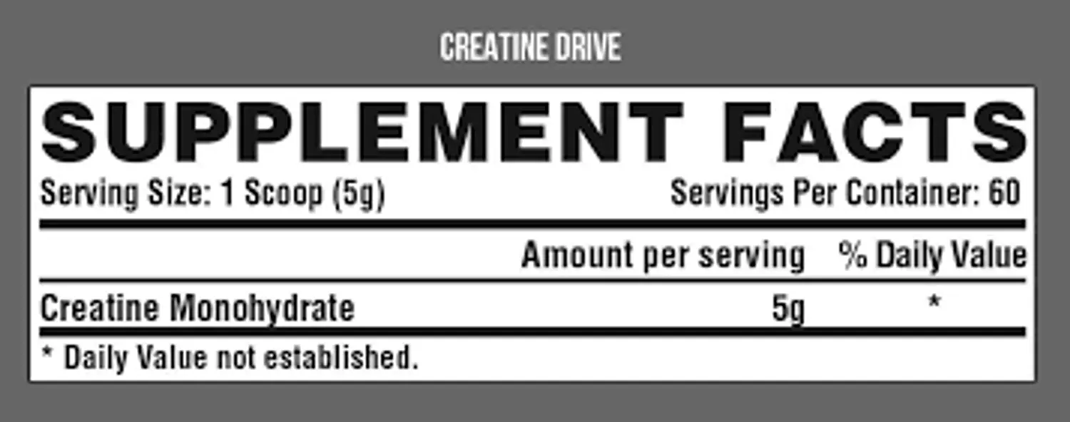 NUTREX creatine drive 300GM 1