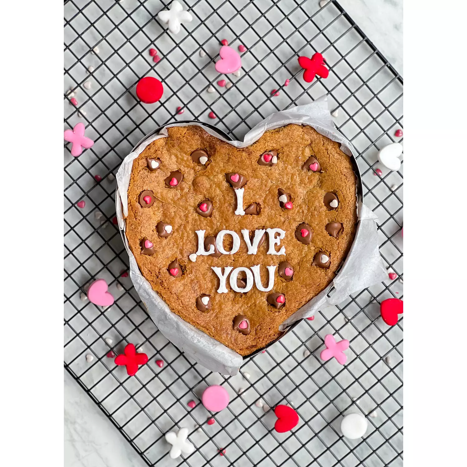 Heart Cookie Cake hover image