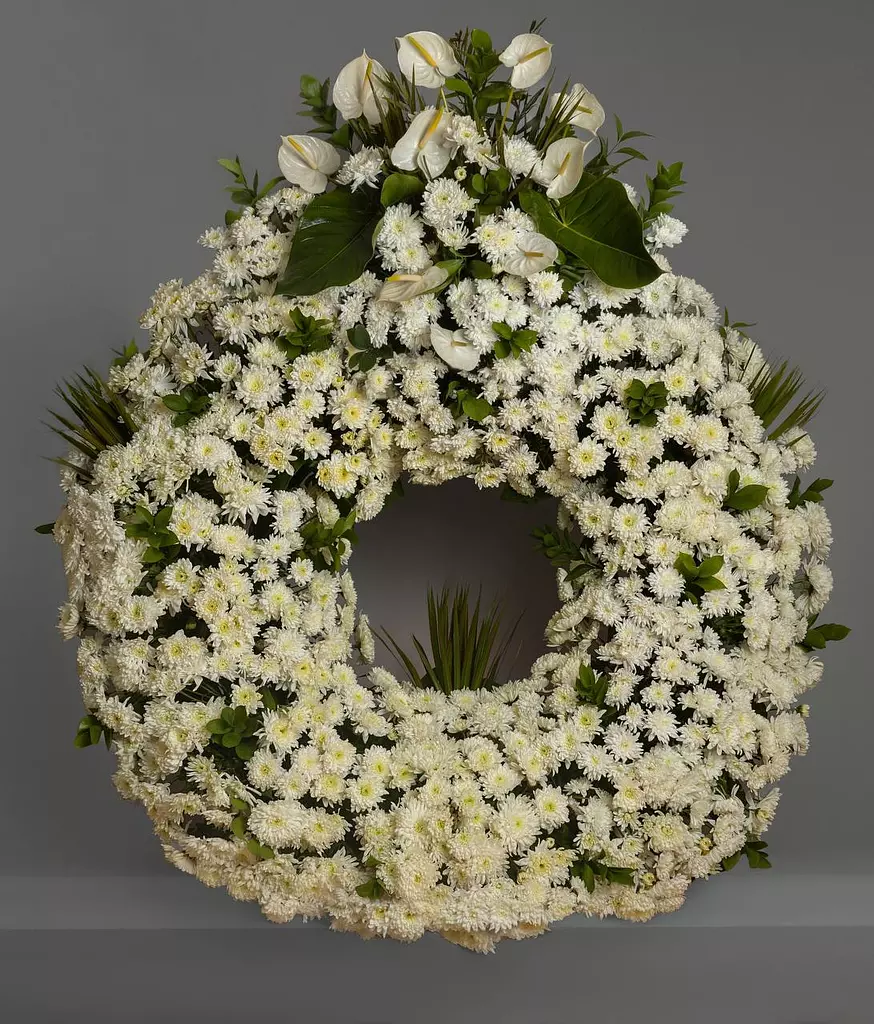Forever In Our Hearts Flower Wreath 2