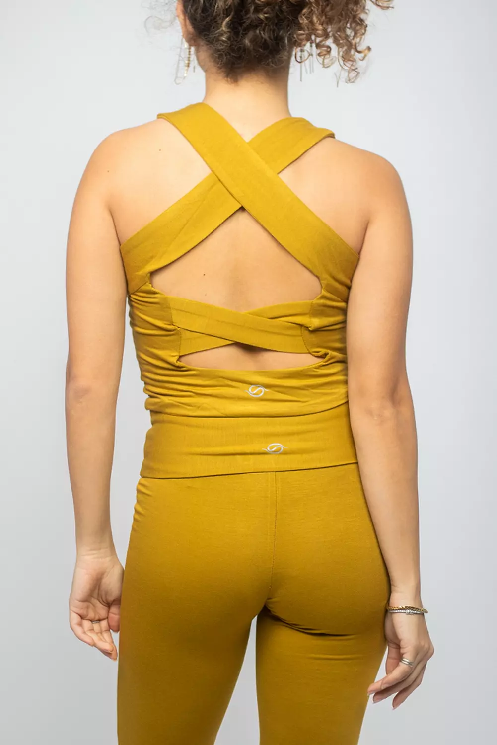 Sunflower Cross Back Top  2