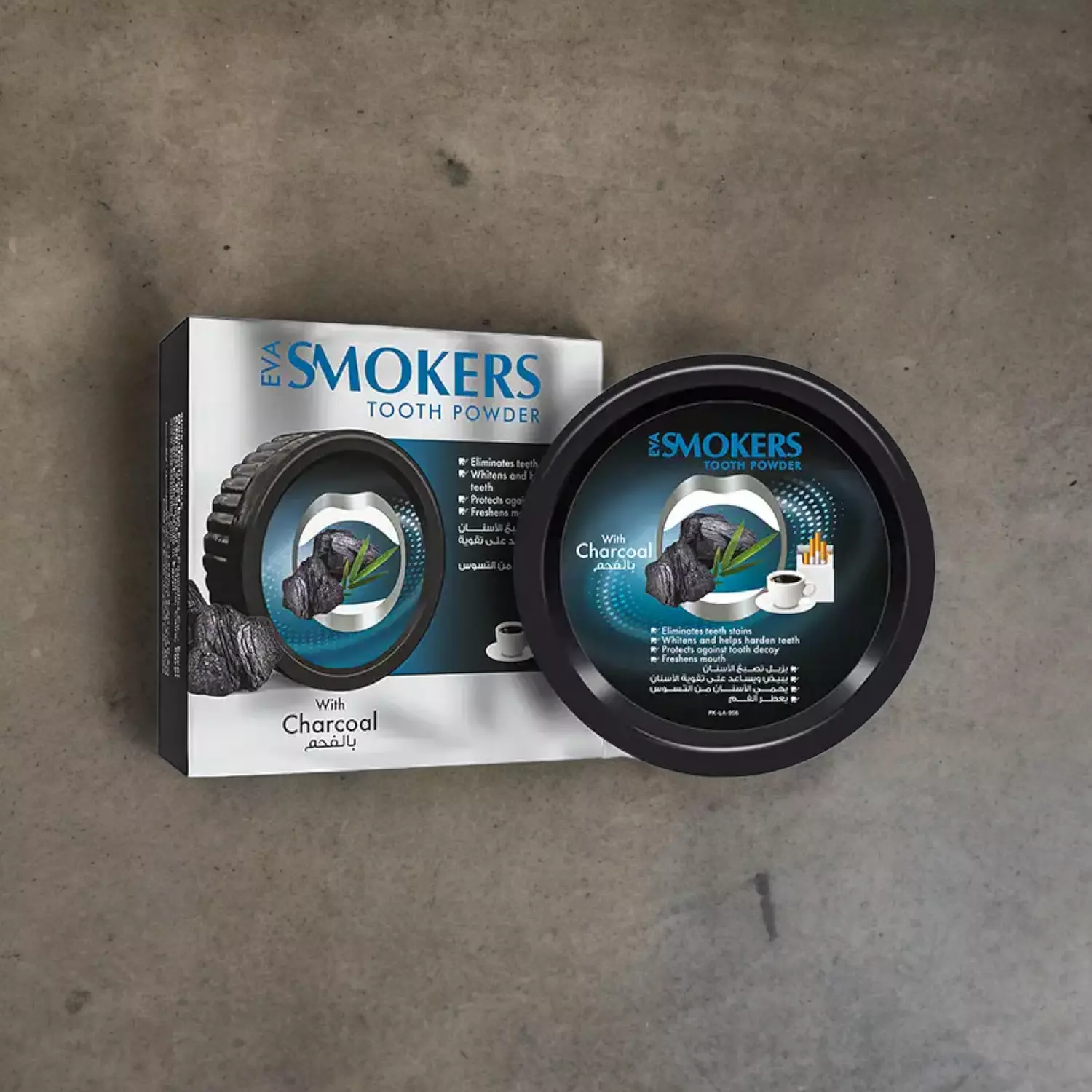 Eva Smokers Cleansing Tooth Powder With Charcoal hover image