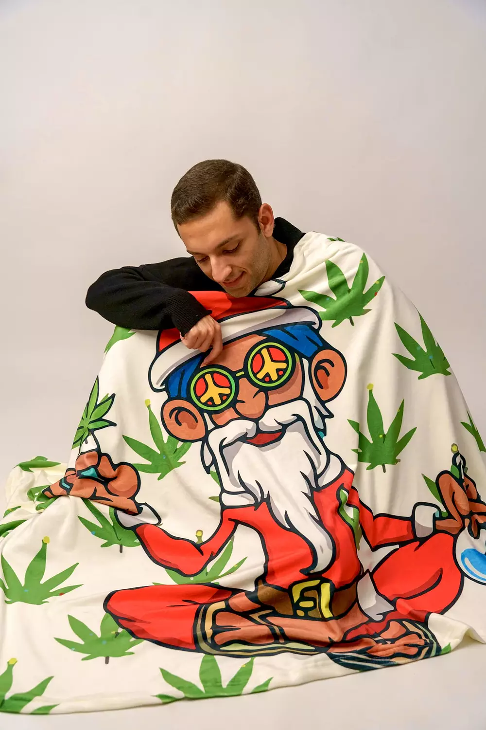 Smokin'Santa Blanket 0