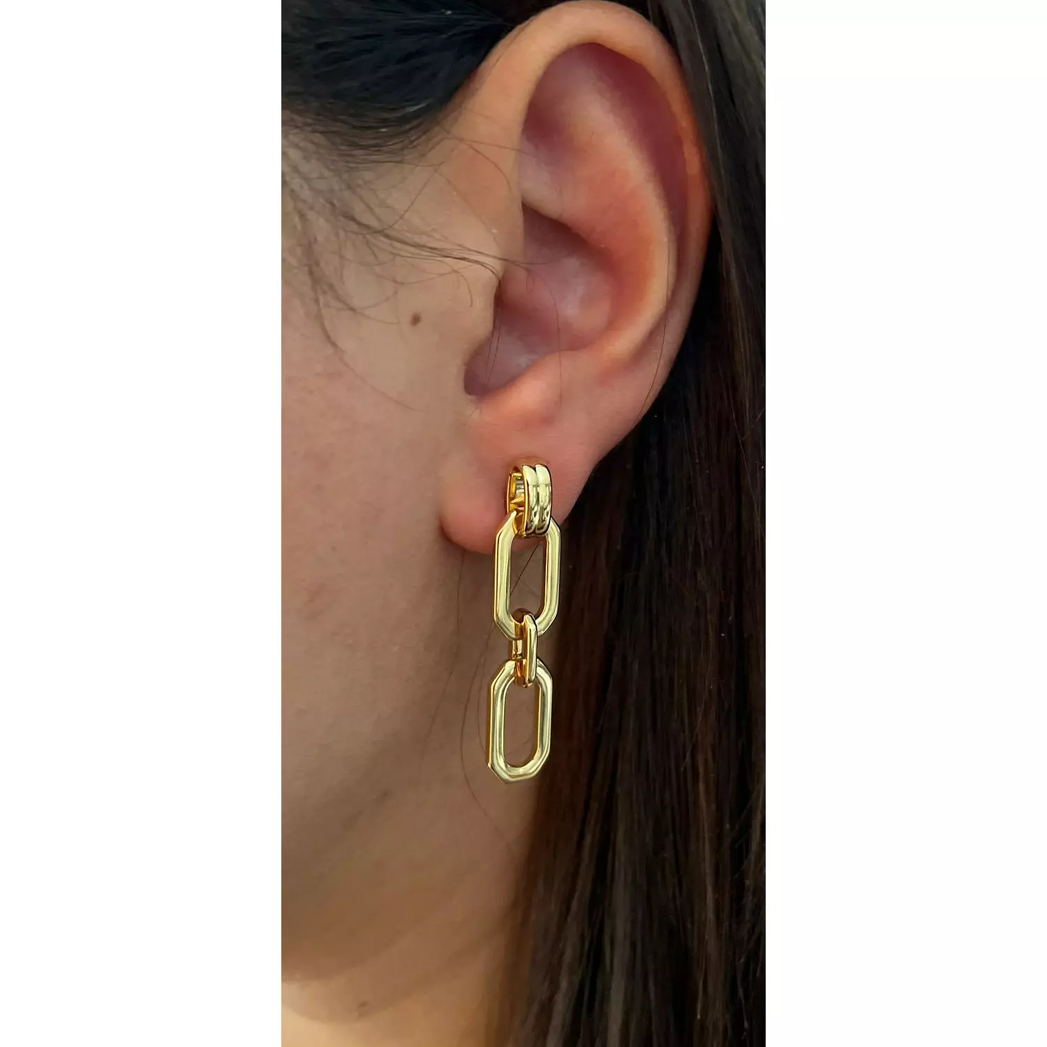 Chain earring hover image