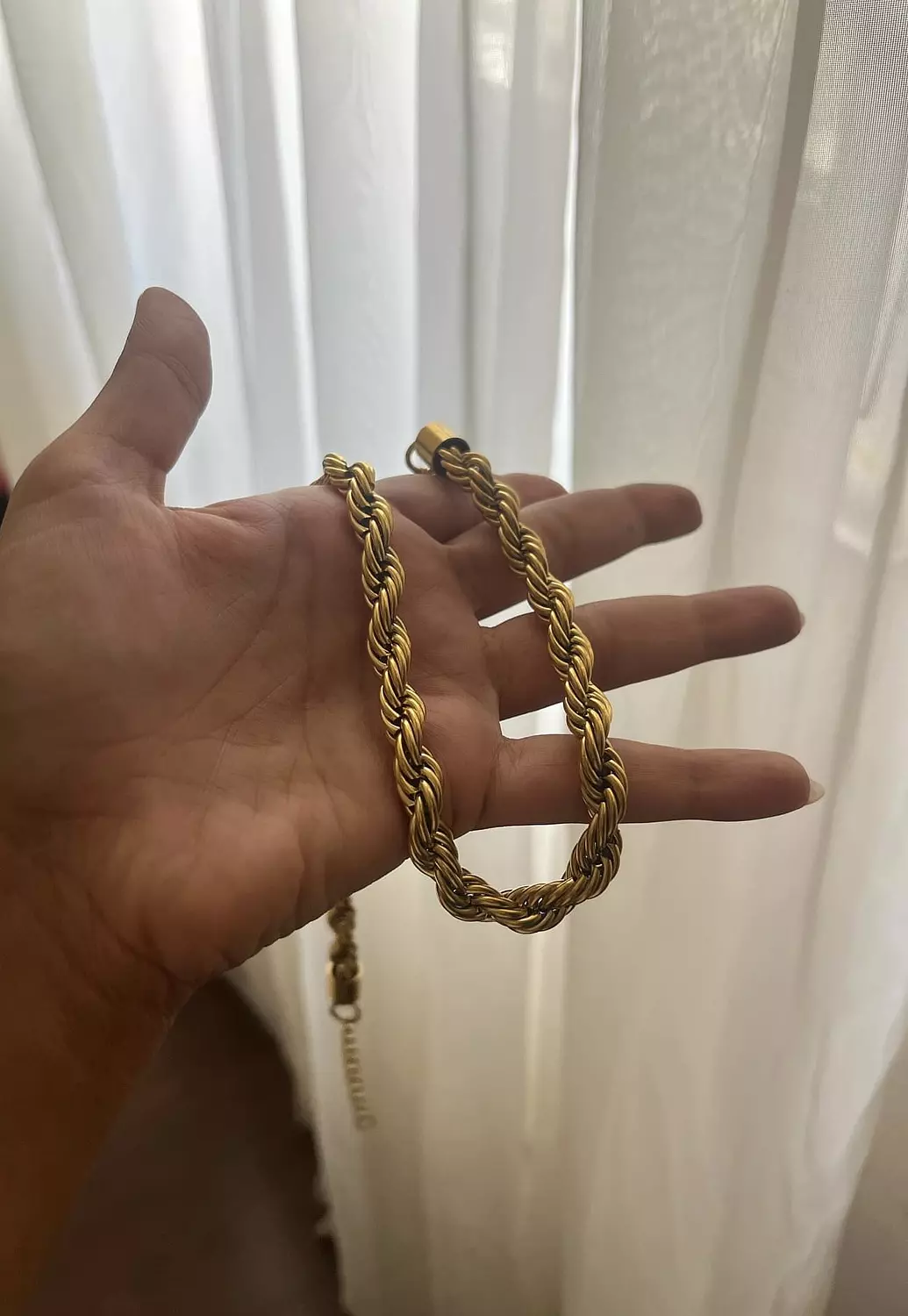 Thick Rope Necklace 2