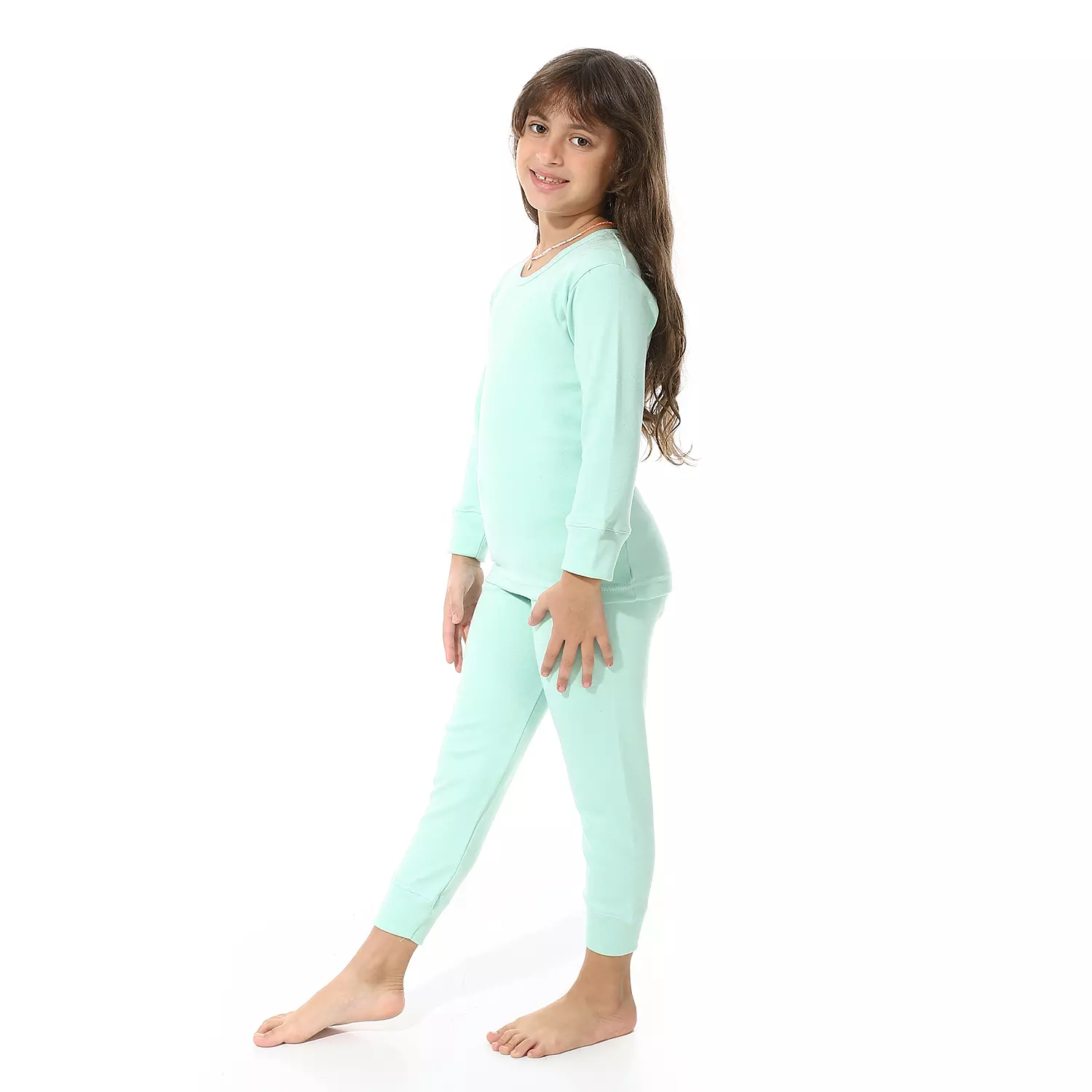 Kids Thermal Set -Light Green 2