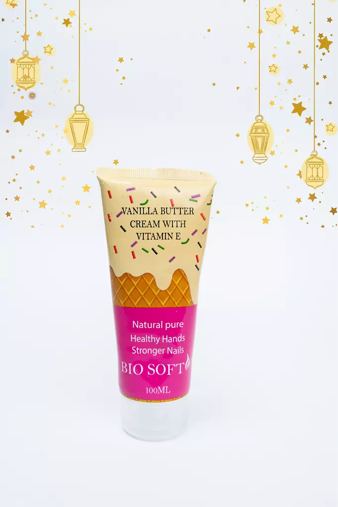 Hand cream with vanilla and vitamin E