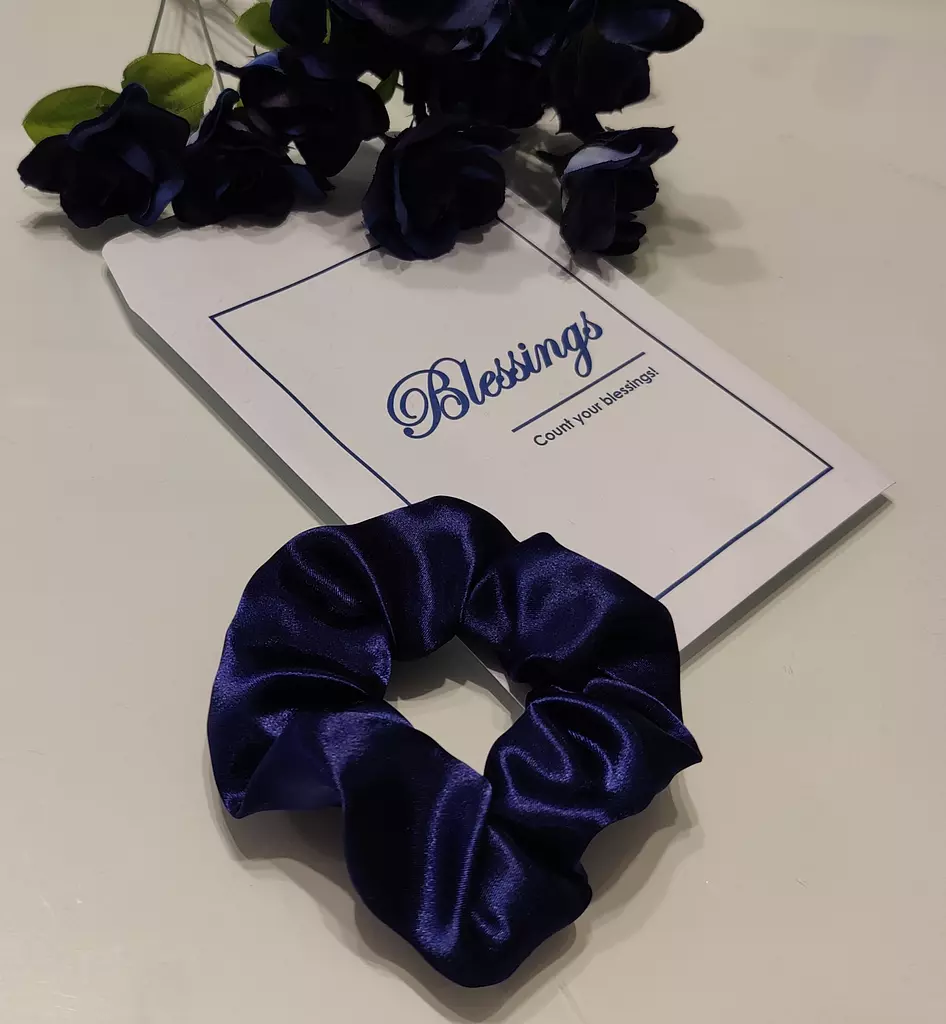 Scrunchie-B-1-Navy