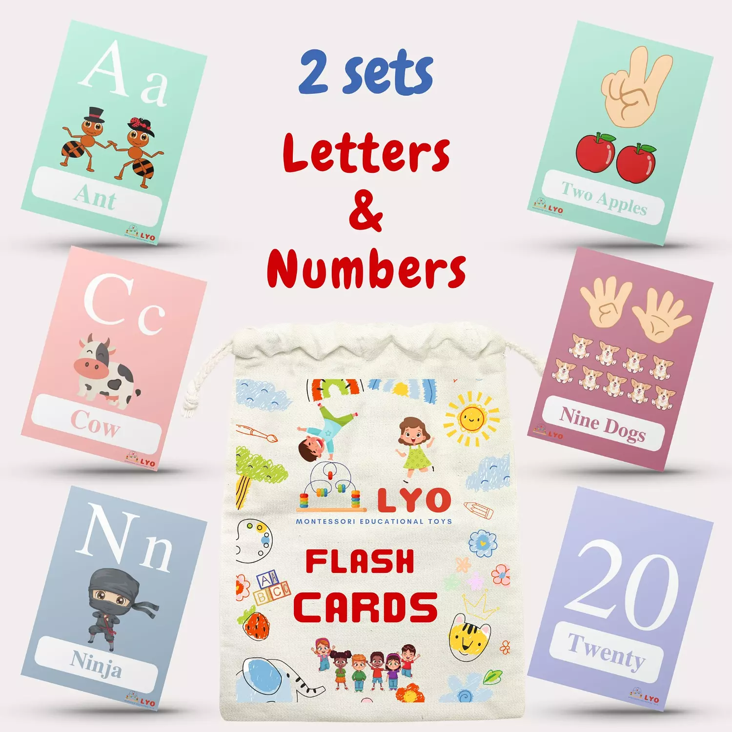 LYO Flash Cards (Letters-Numbers) hover image