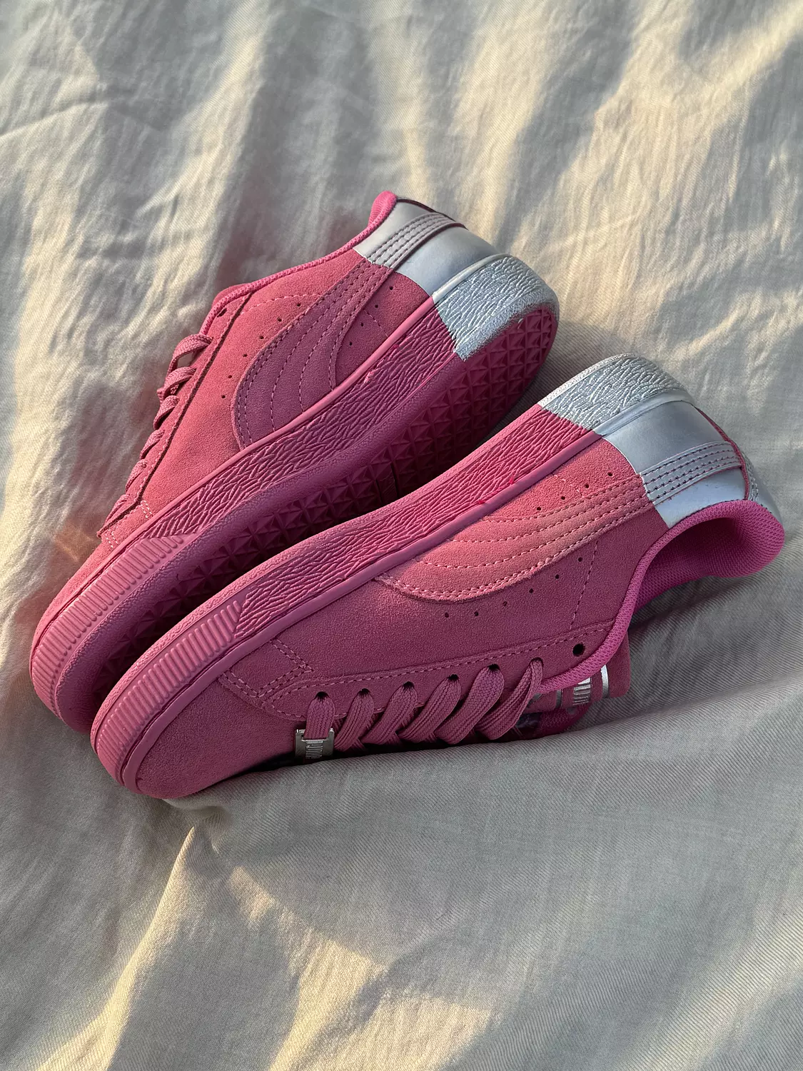 Puma Suede Dance Crew 'Pink  Silver' 4