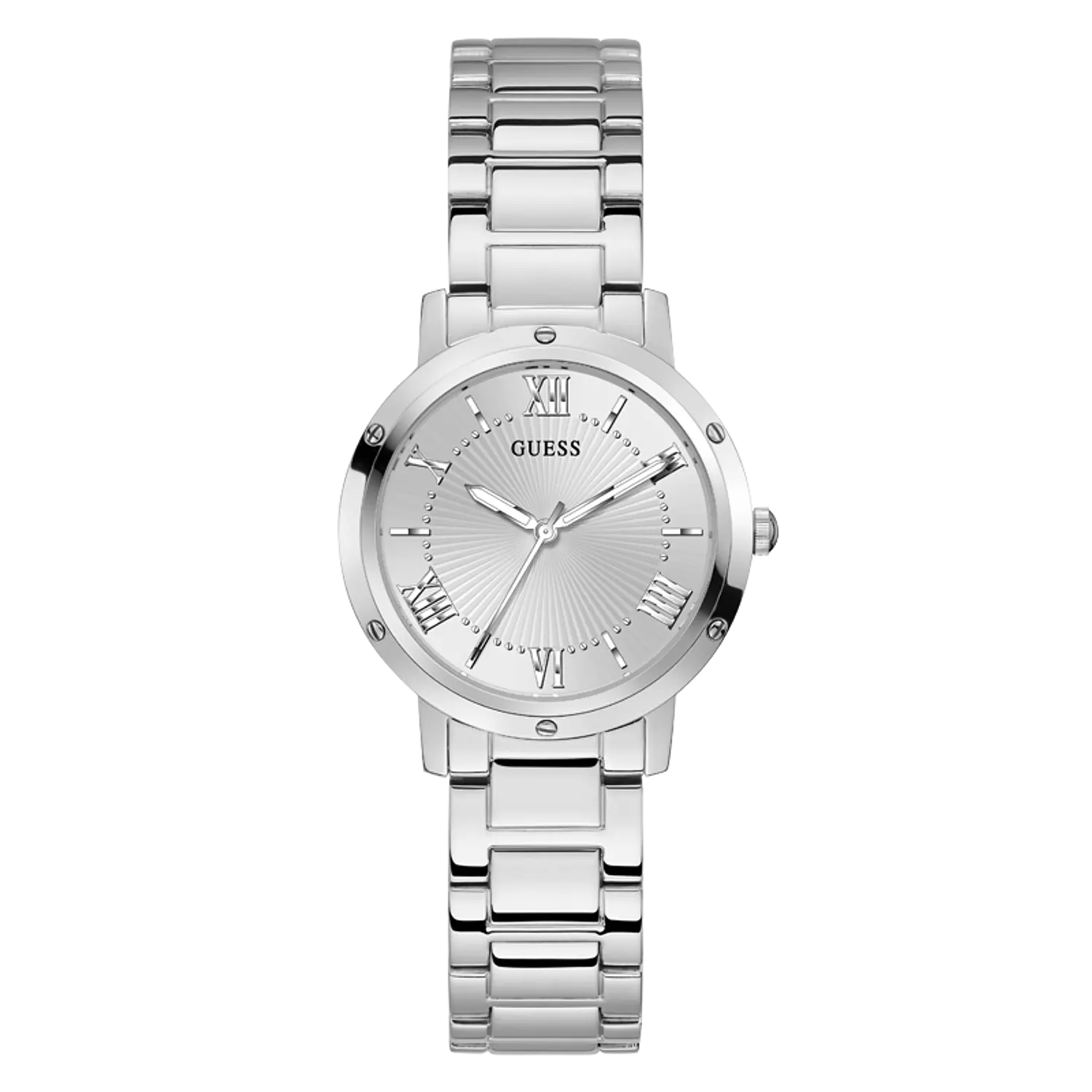 GUESS GW0404L1 ANALOG WATCH  For Women Silver Stainless Steel Polished Bracelet  0
