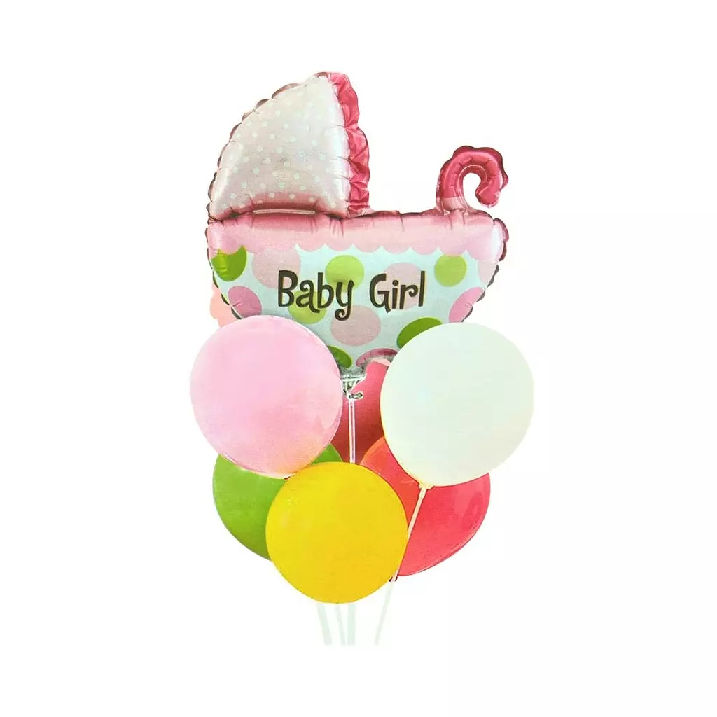 Baby Girl Balloon and Latex Collection