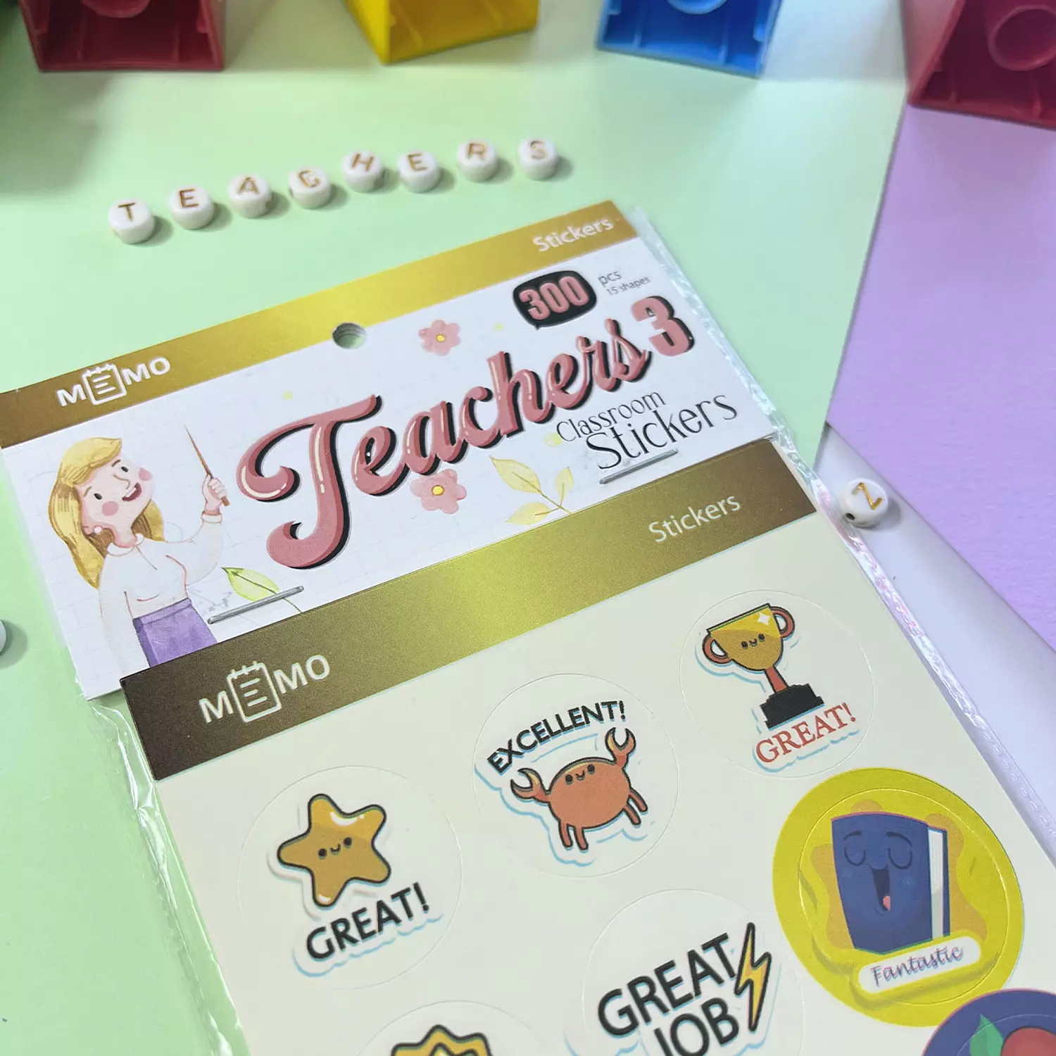 Memo Teachers Stickers  9