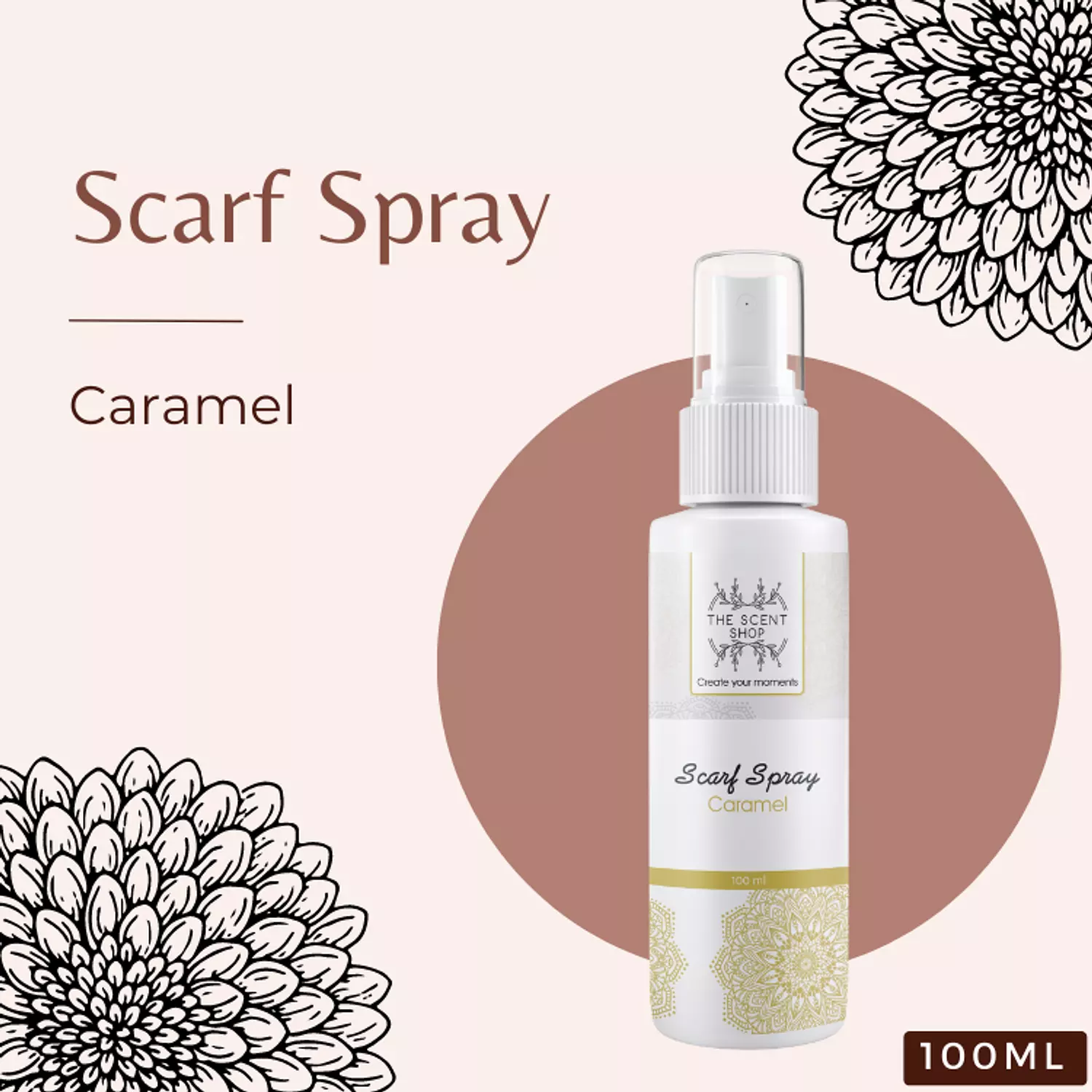 Caramel, Vanilla scent hover image