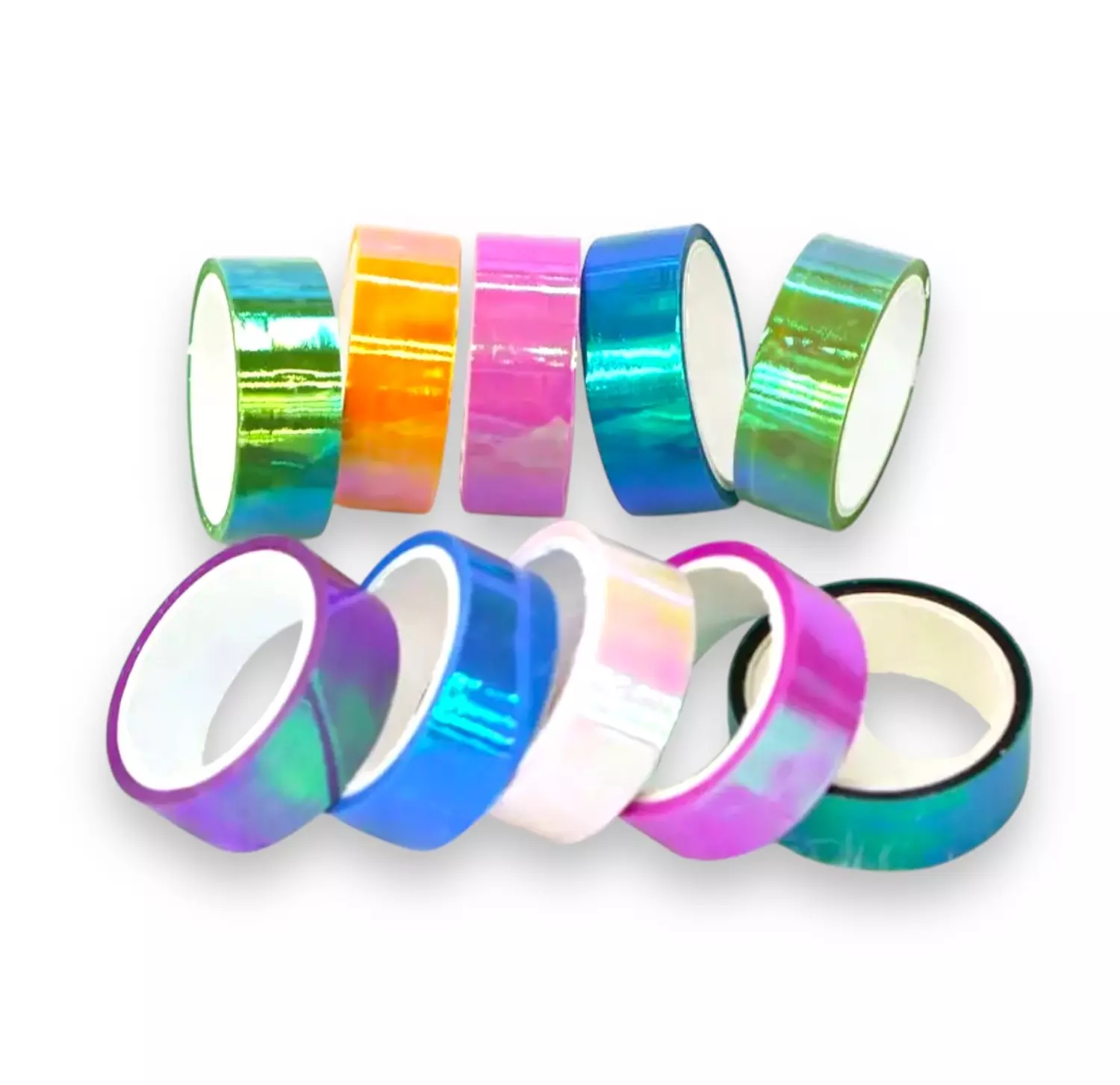 Holographic Prismatic Glitter Hoop Tape hover image