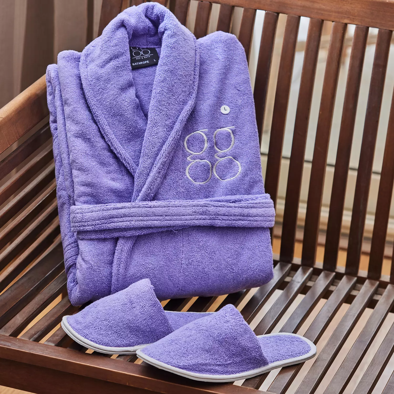 Purple Bath Robe hover image