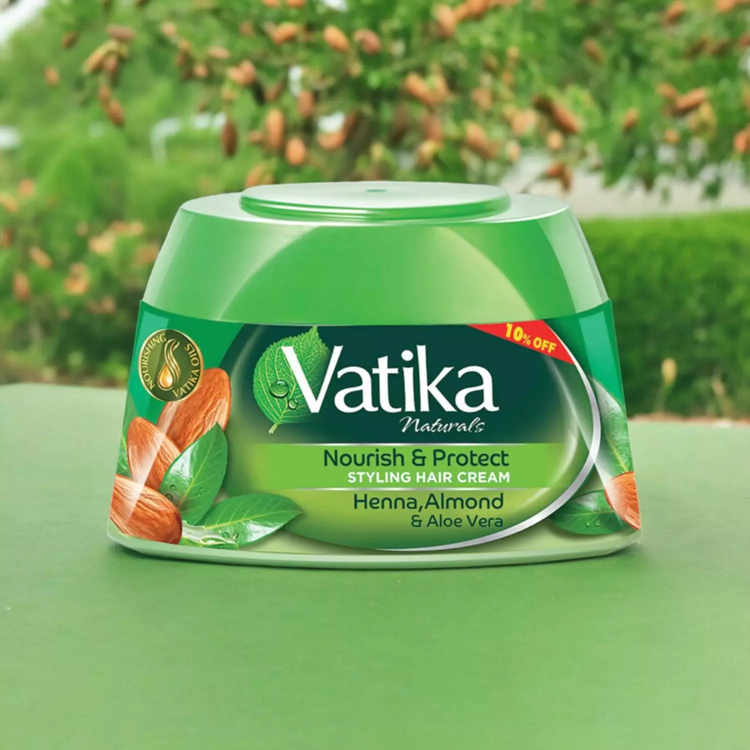 Dabur Vatika Hair Cream With Olive And Henna - 210 ml hover image