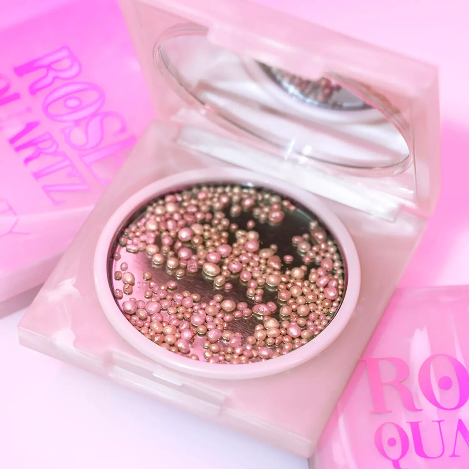 ROSE QUARTZ FACE GLOSS HIGHLIGHTER | HUDA BEAUTY 2