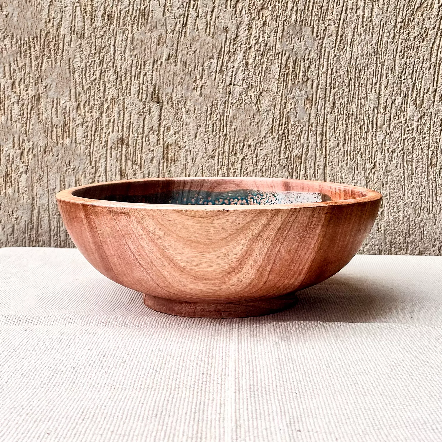 Blue light wooden bowl-2nd-img