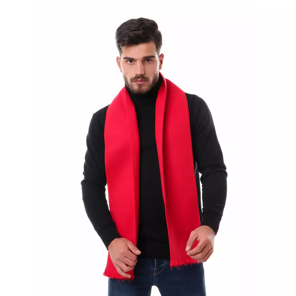 Classic Scarf - Red