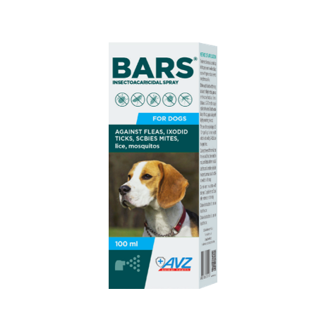 BARS SPRAY INSECTOACARICIDAL FOR DOGS