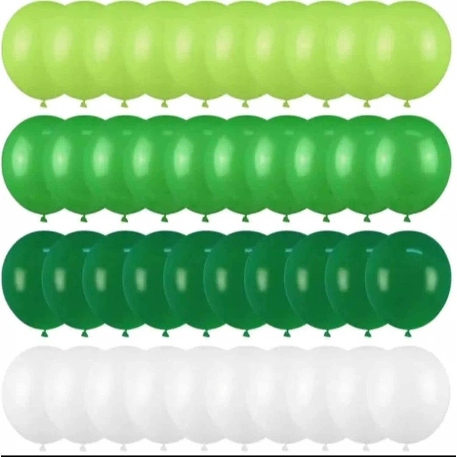 Lime Green Balloons( Pack of 10) 2