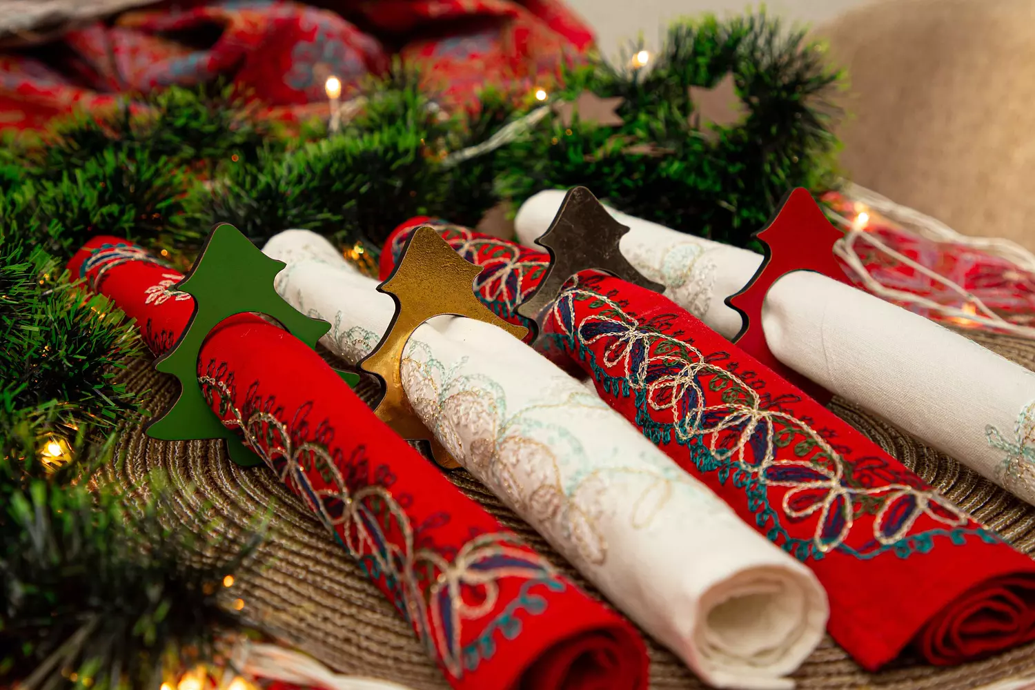 Christmas Tree Napkin Rings  4