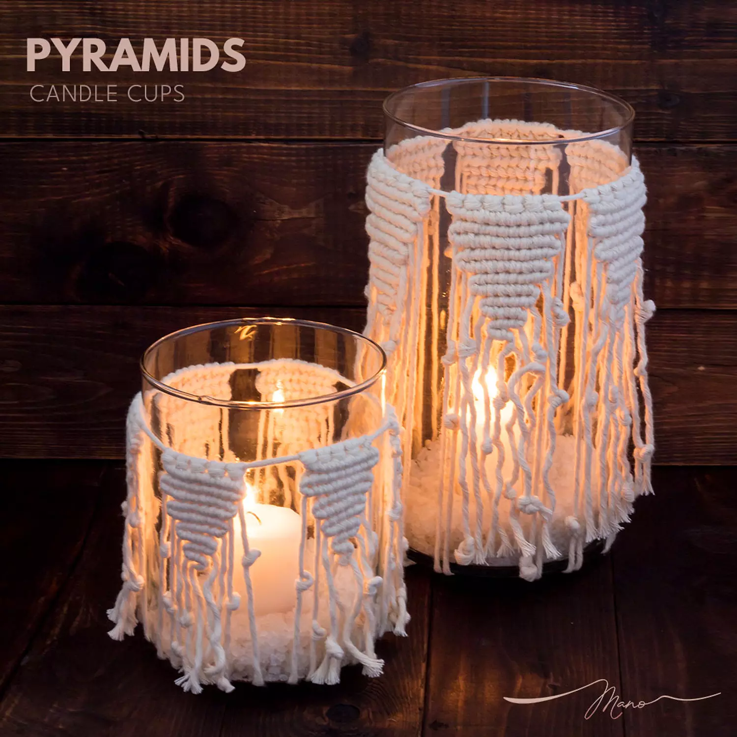 Pyramids Candle Cups 1