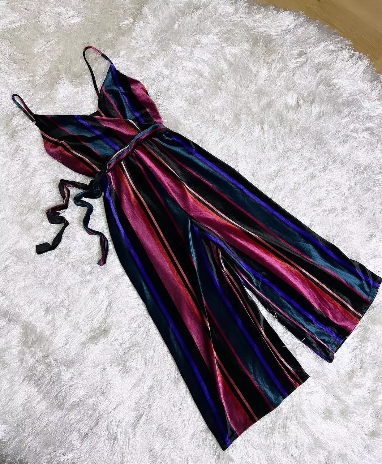 Striped Jumpsuit hover image