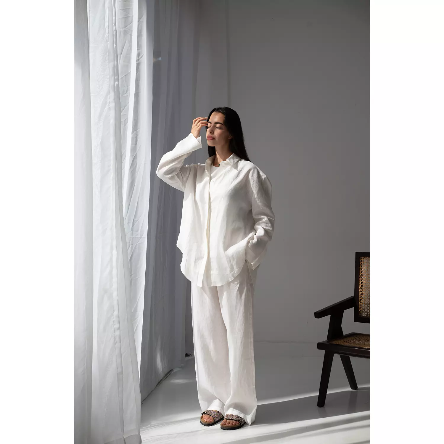 White linen set -2nd-img