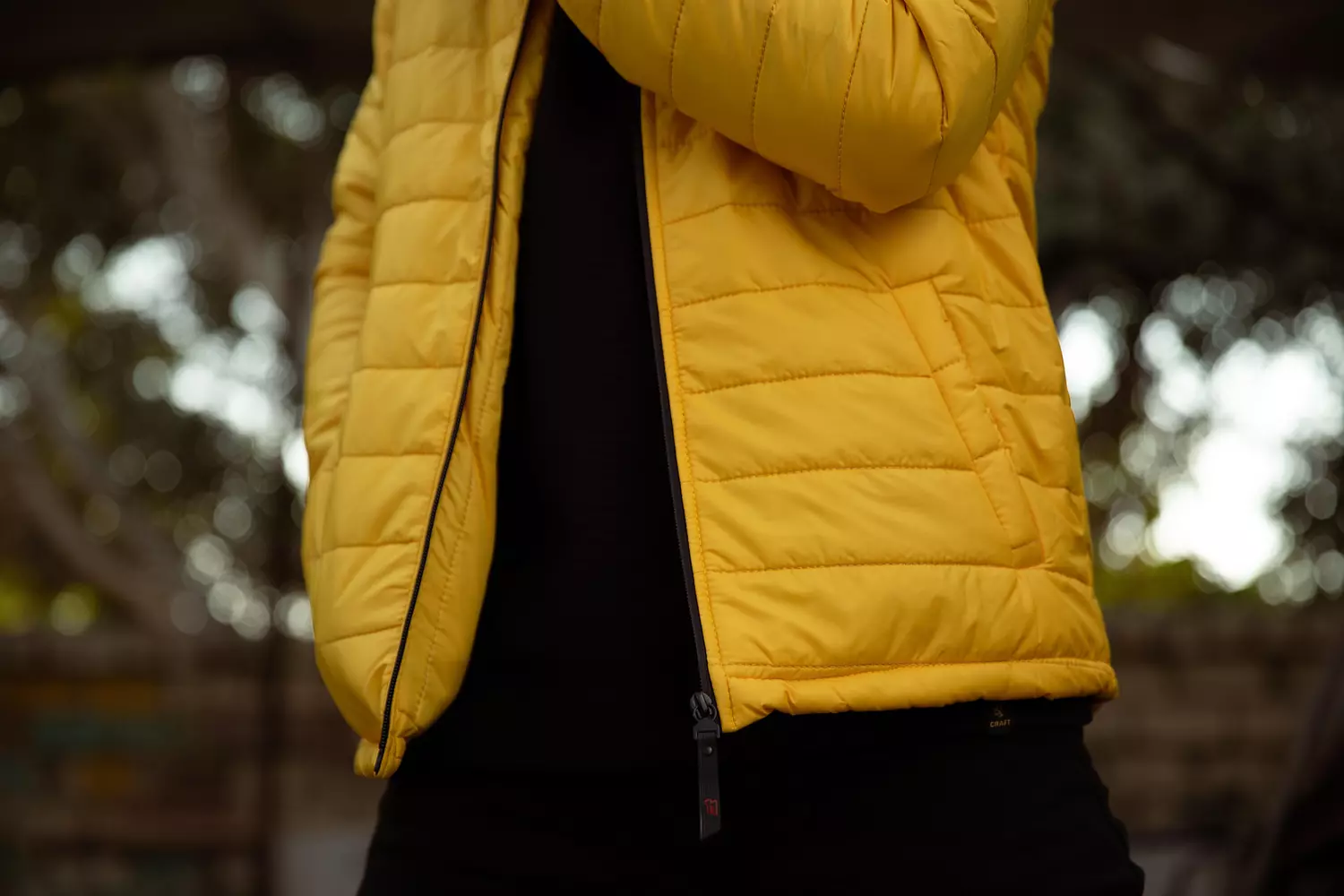 Quilted waterproof bomber jacket 2