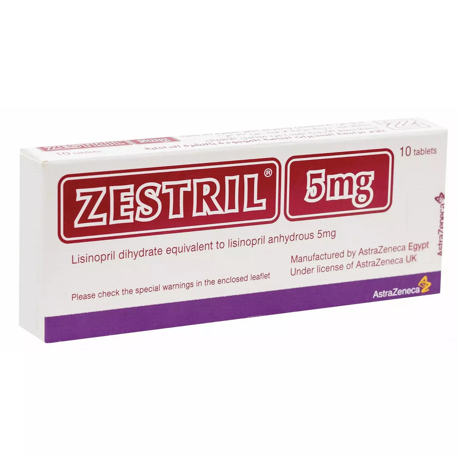 ZESTRIL 5MG TAB hover image