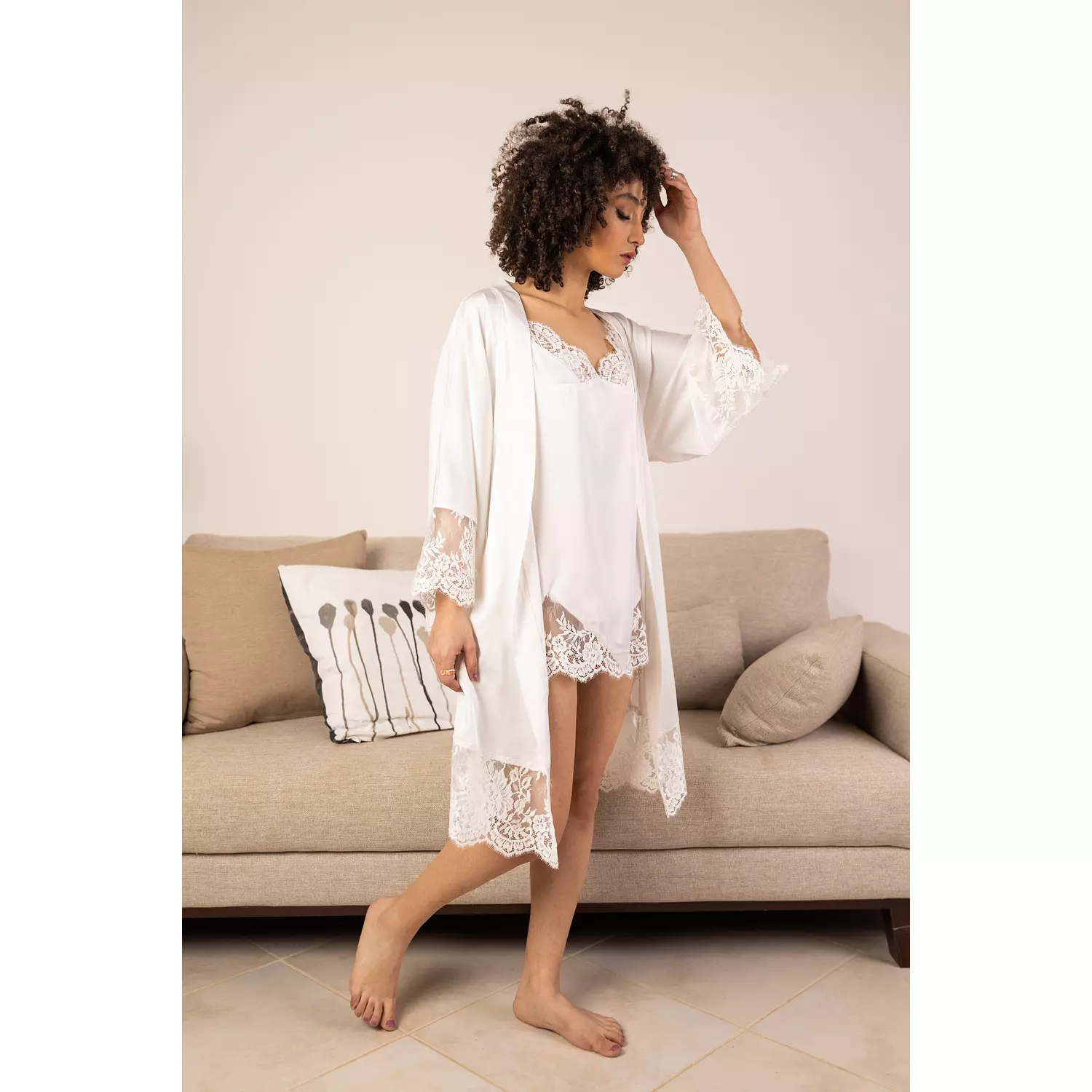 Seraphina White Robe  1