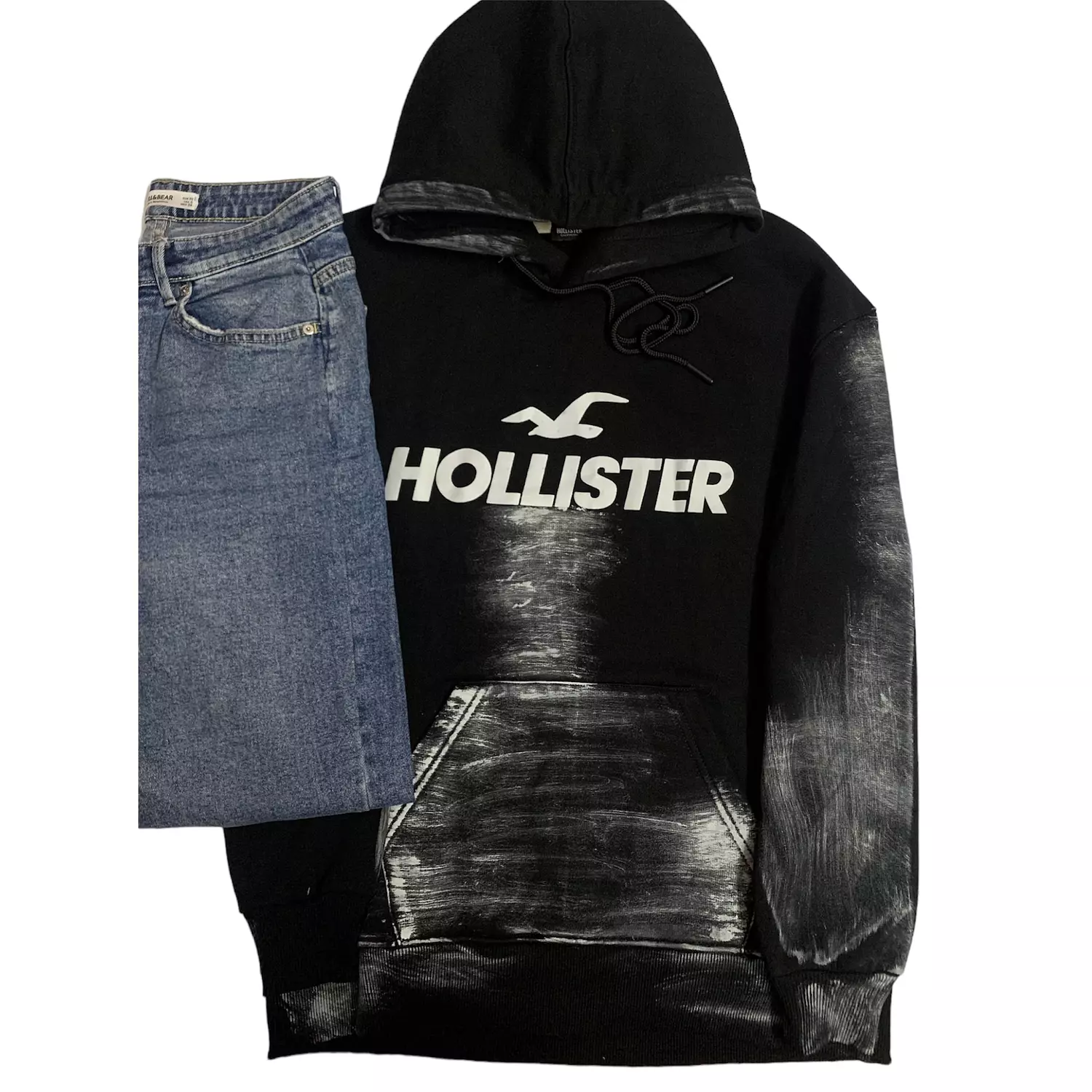 Hollister best sale bear hoodie