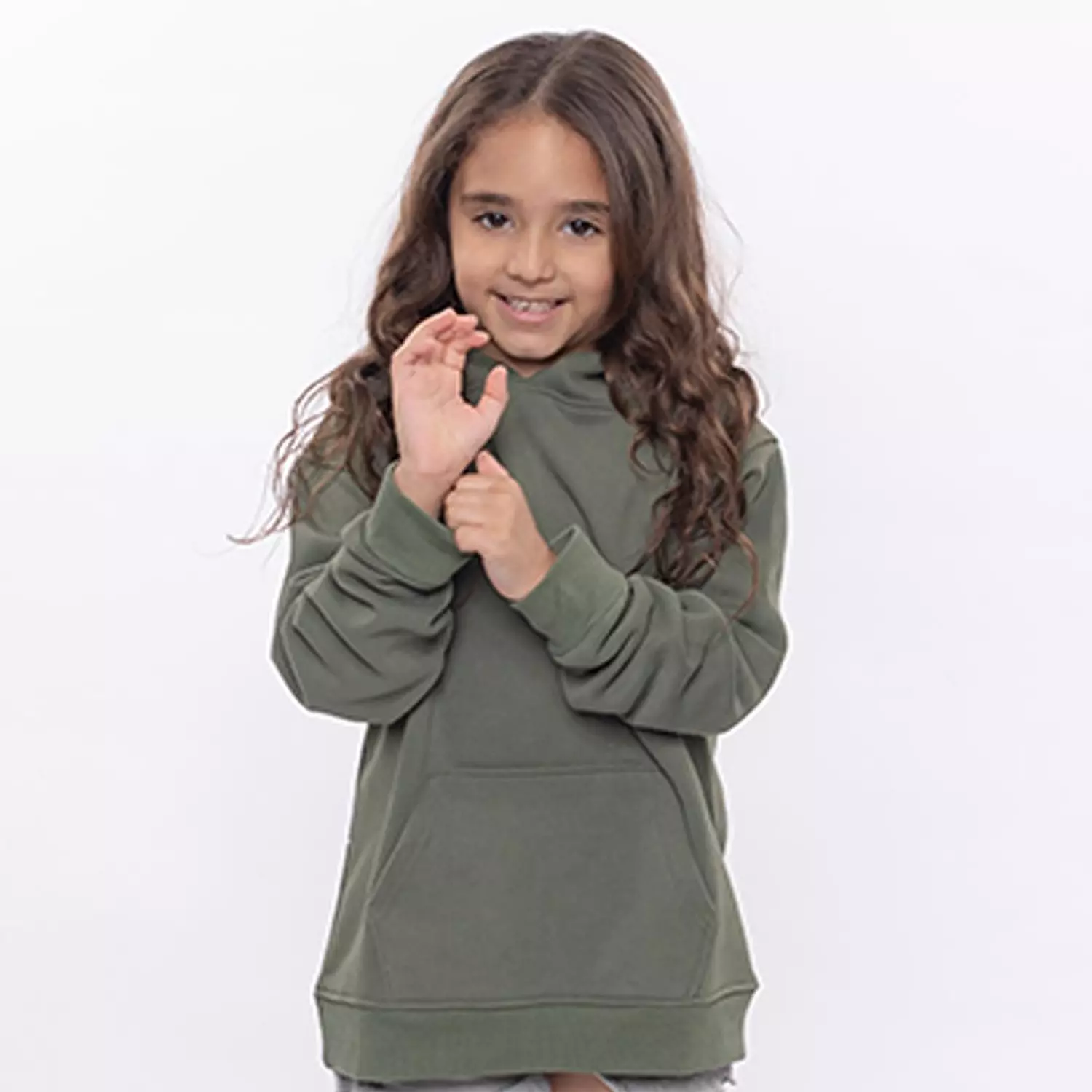 OLIVE HOODIE FOR KIDS & ADULTS  1