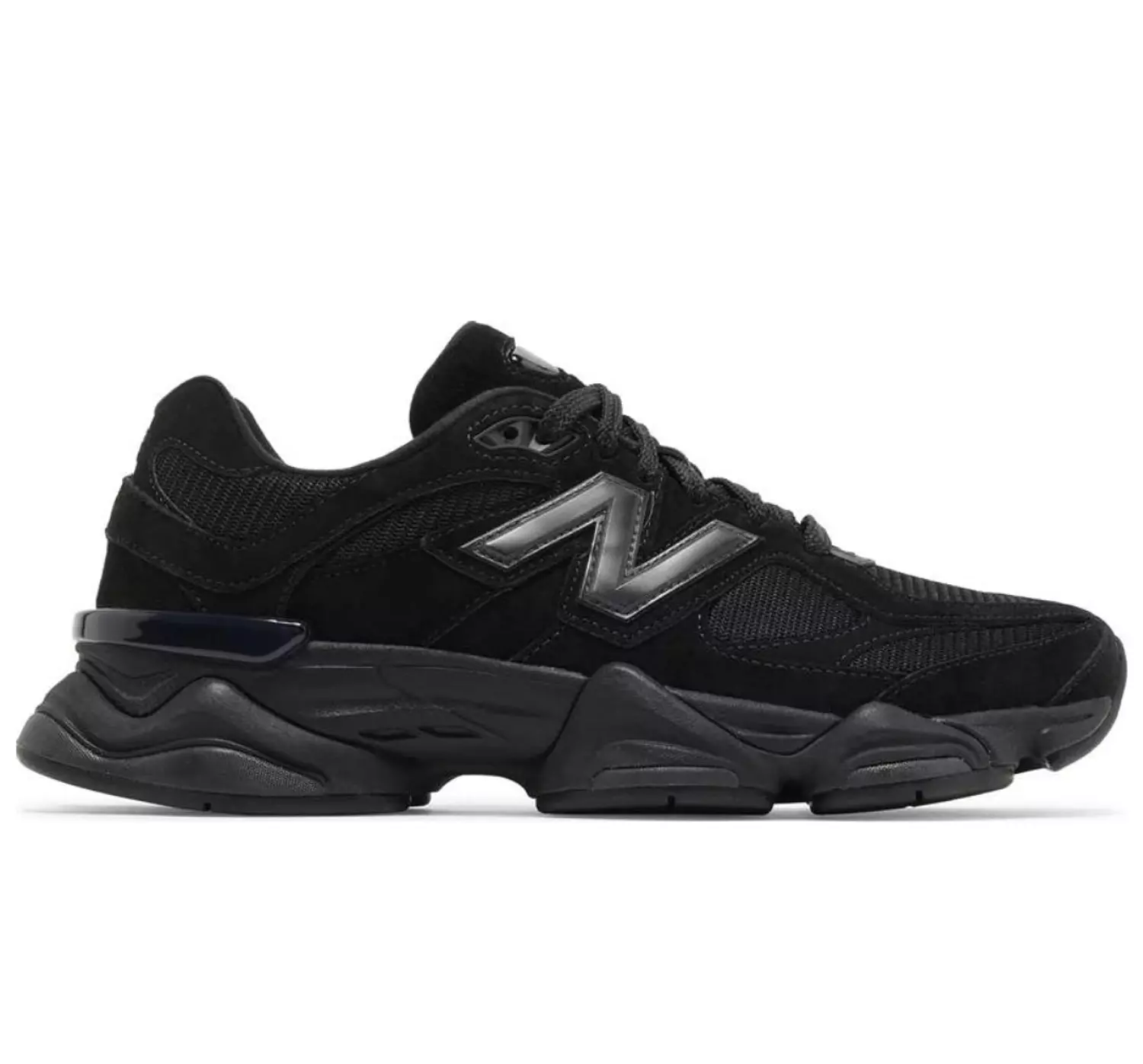 New Balance 9060 'Triple Black Suede' hover image