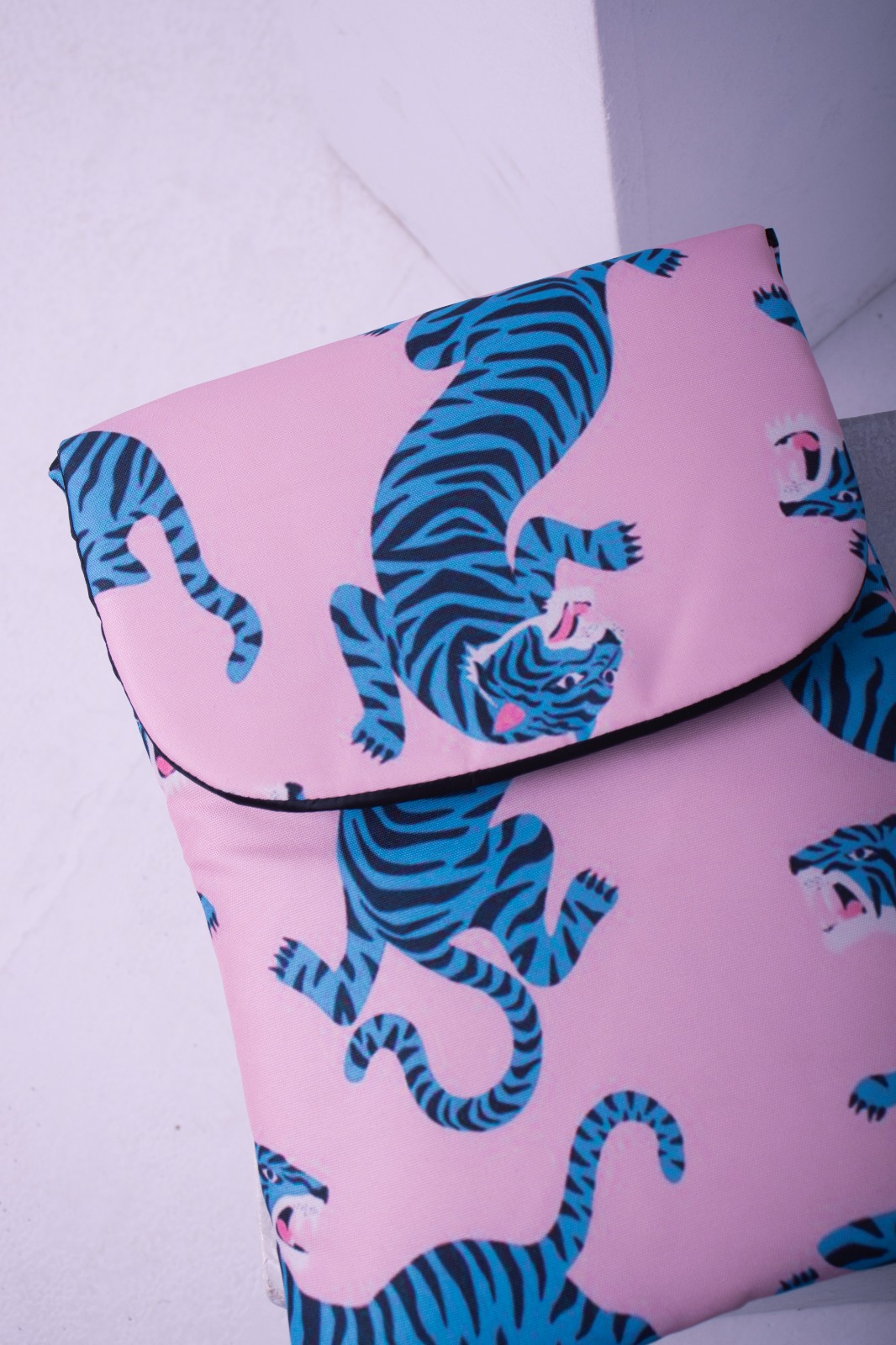 Tiger laptop sleeve hover image