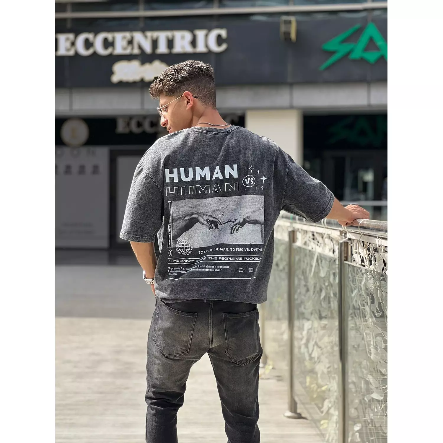 Human oversized T-shirt 1