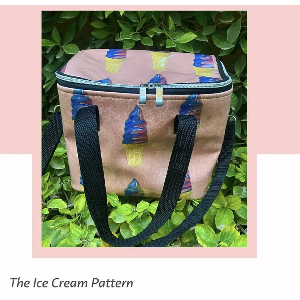 Ice Cream Painted Family Lunchbag (by order)