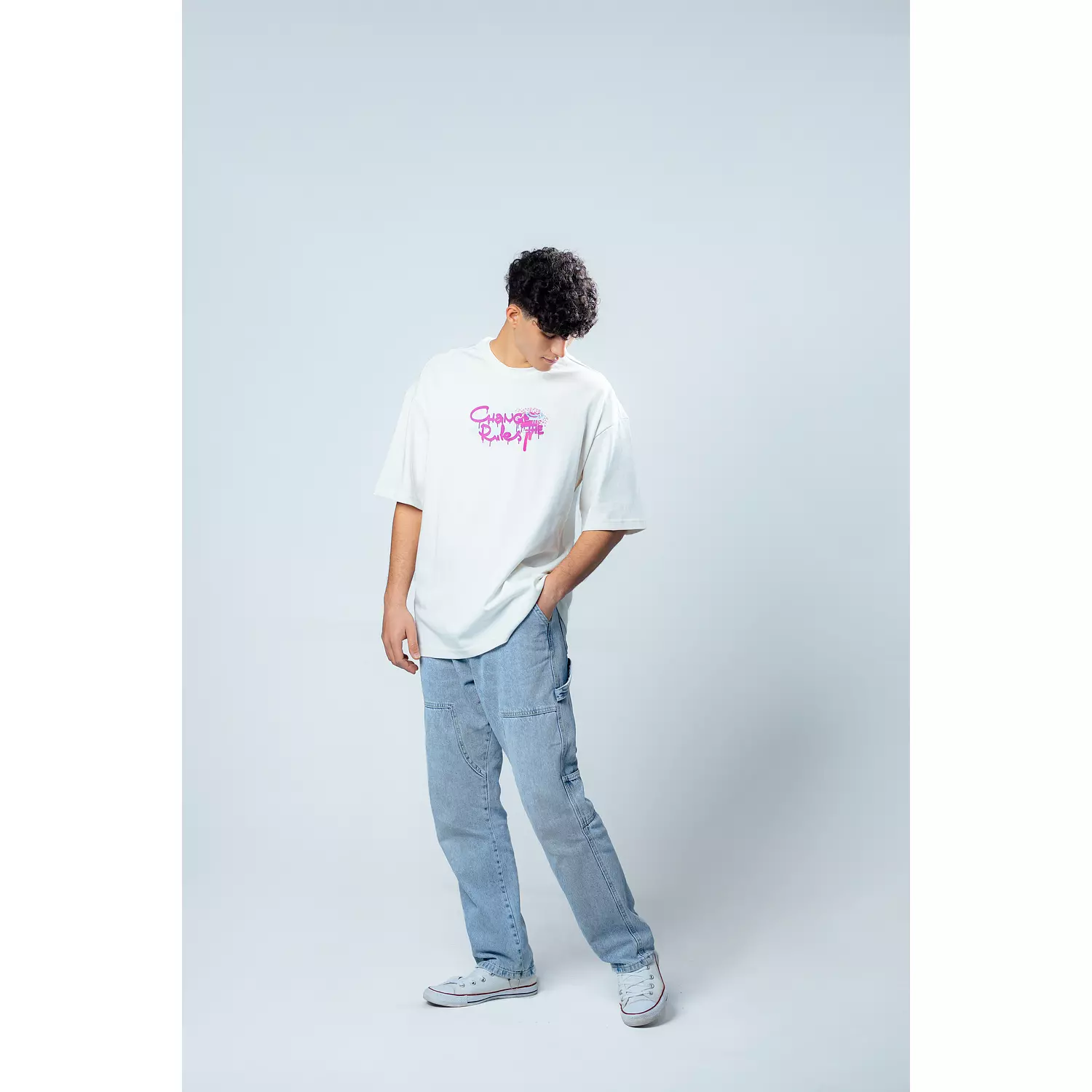 Oversized Printed T-shirt hover image