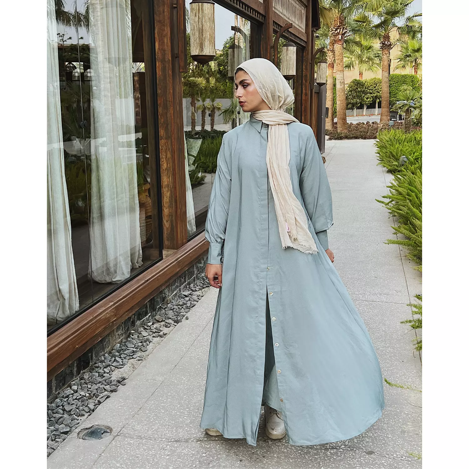 9-5 Elegance Shirt in Mint 1