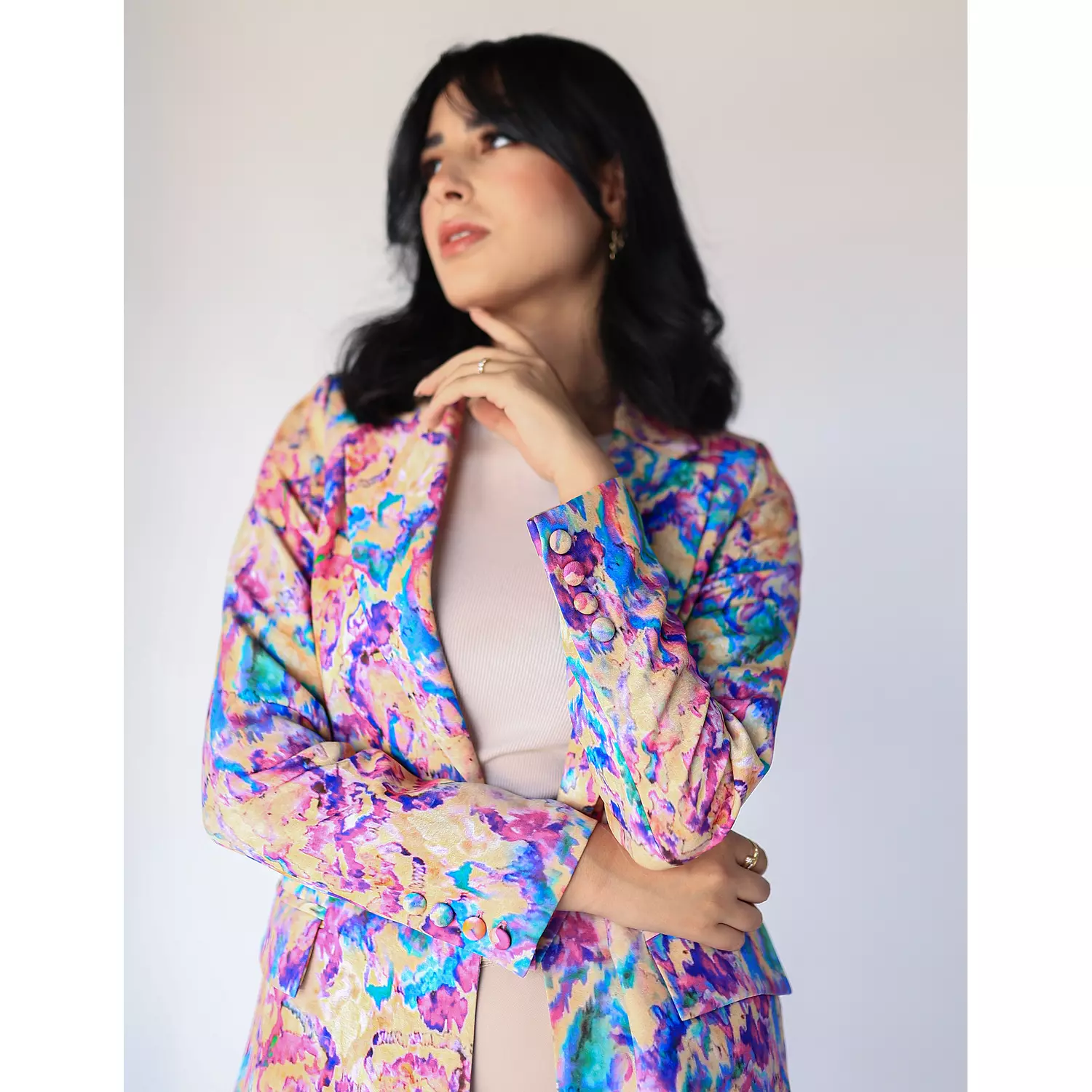 Hippie Printed Blazer 2