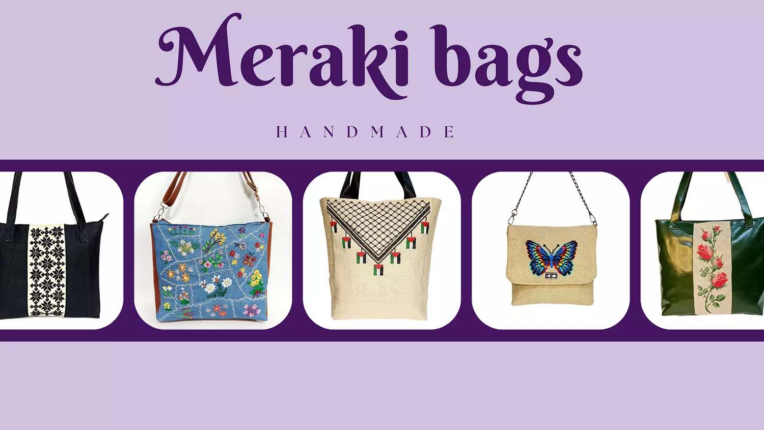 banner image for Meraki bags 