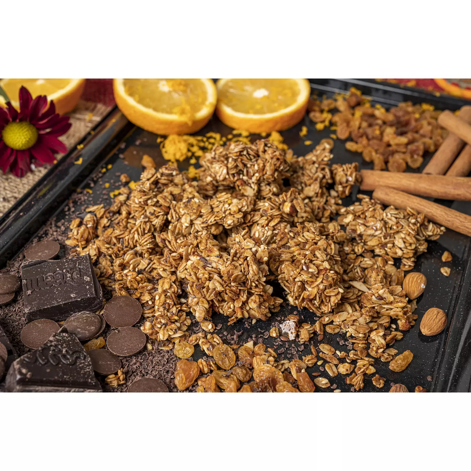 Granola-Dark Chocolate Orange Molasses (300g) 9