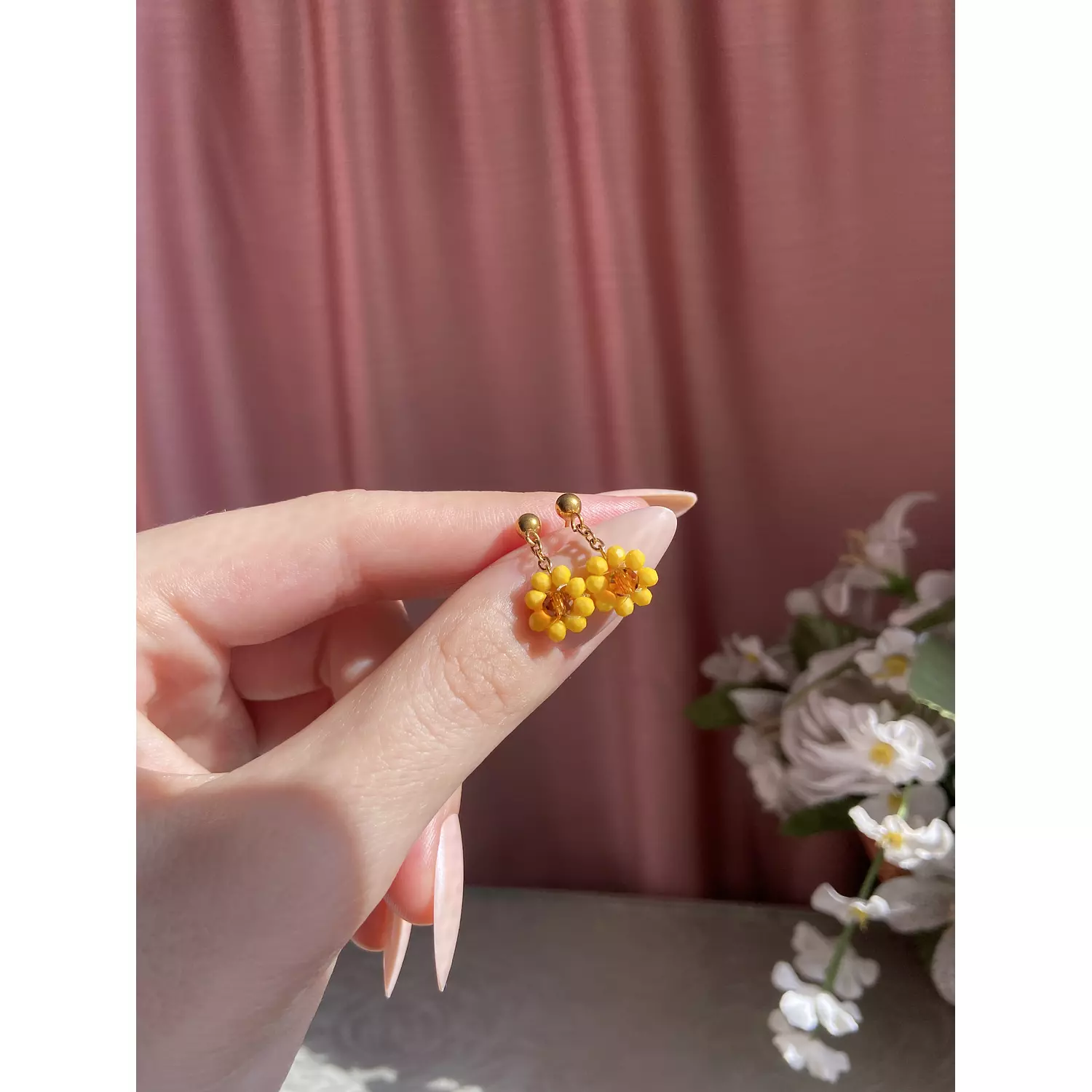 Sunflowers earrings 🌻✨ 2