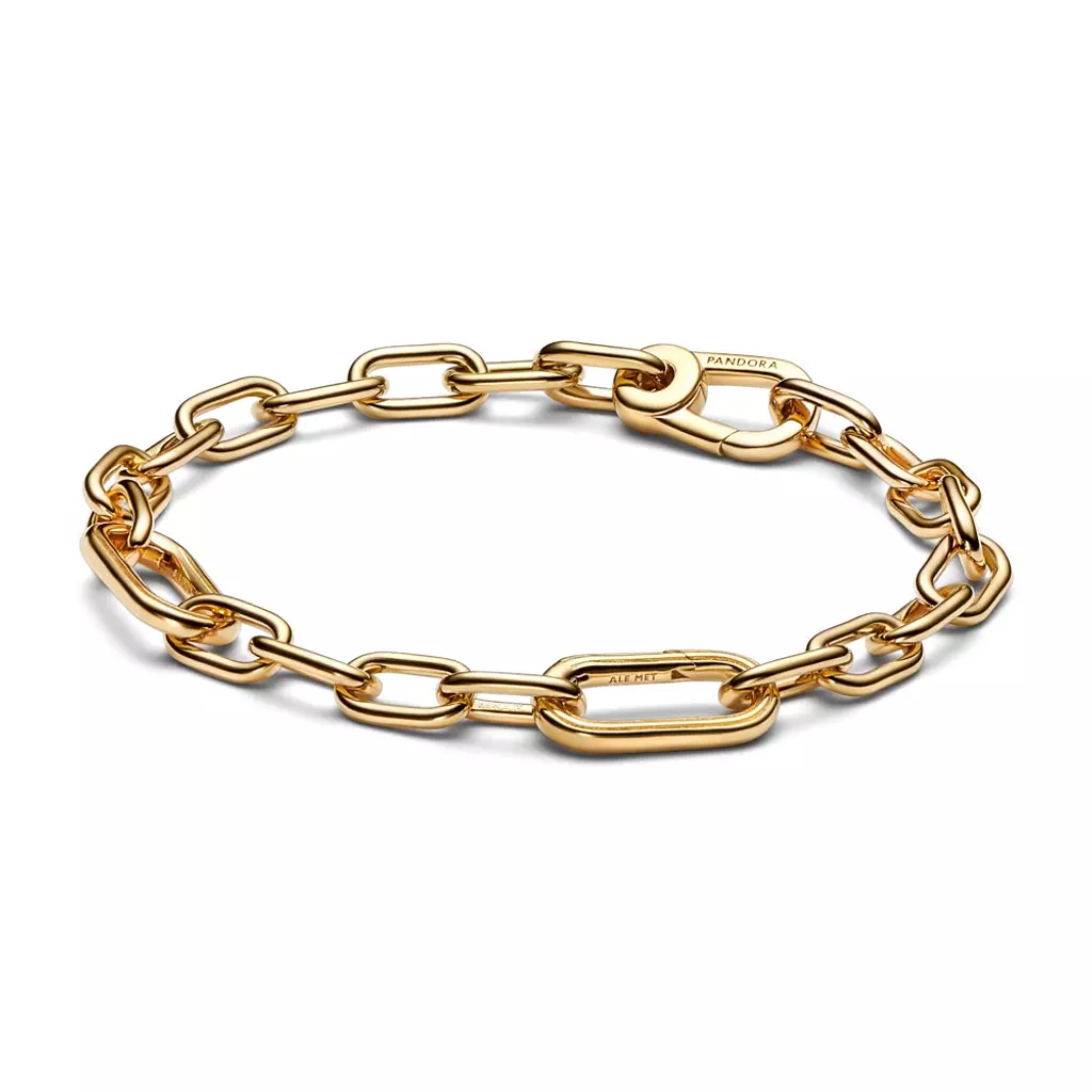 14k Gold-plated link bracelet