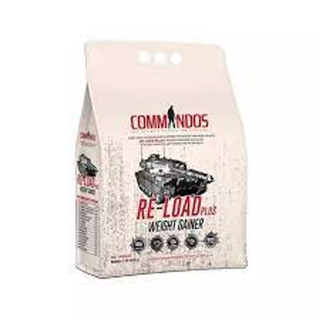 Commandos Re-Load Weight Gainer 5 kg chocolate